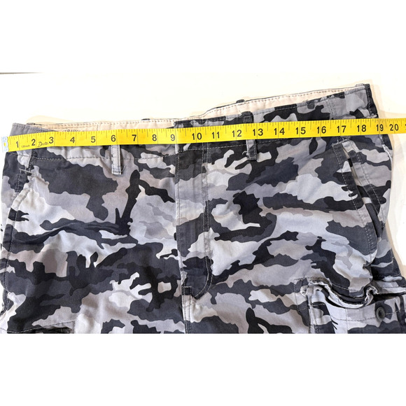 Levi's Cargo Pants Mens 38x32 Gray Camouflage Utility Multi Pocket Gorpcore - Picture 4 of 8